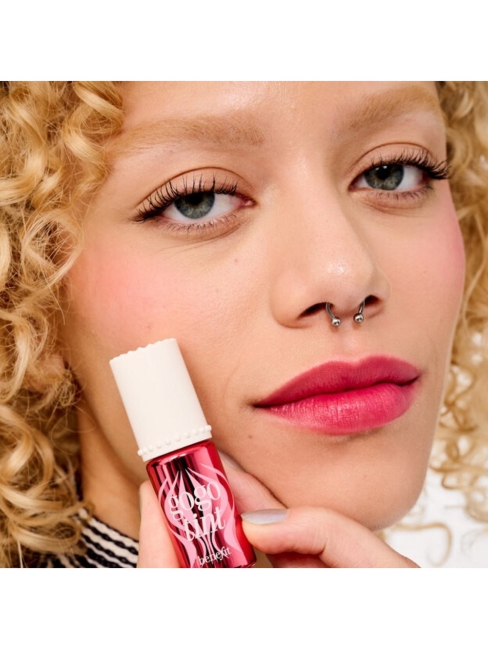 Benefit Lip & Cheek Tint in Bright Cherry 🍒 smudgeproof NIB
